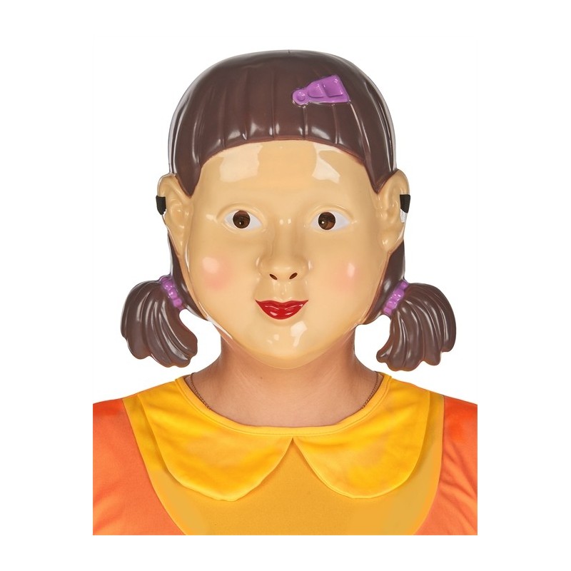MASQUE POUPEE TUEUSE SQUID GAME PVC MASQUE POUPEE TUEUSE SQUID GAME PVC
