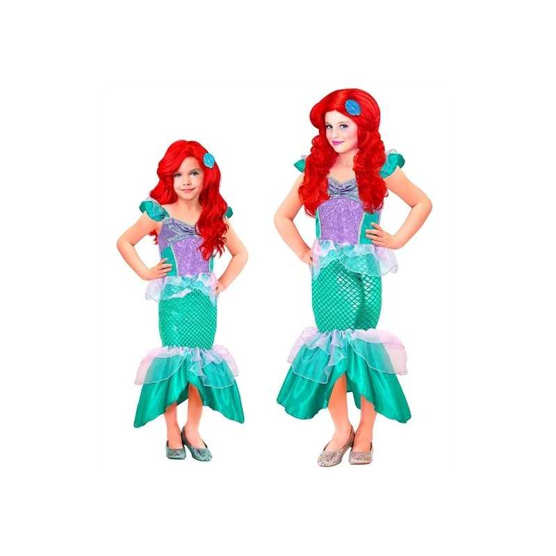 DEGUISEMENT ENFANT SIRENE TAILLE 116 CM