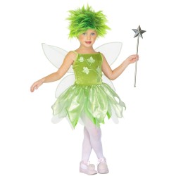 DEGUISEMENT ENFANT PETITE FEE VERTE TAILLE 116 CM 