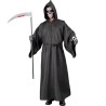 DEGUISEMENT GRIM REAPER TUNIQUE NOIRE A CAPUCHE CEINTURE CORDON TAILLE XXL DEGUISEMENT GRIM REAPER TUNIQUE NOIRE A CAPUCHE CEINTURE CORDON TAILLE XXL