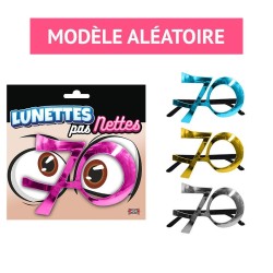 LUNETTES 70 ANS METALLIQUE 
