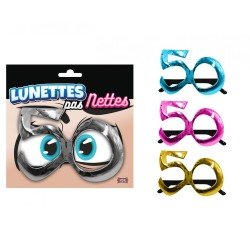 LUNETTES 50 ANS METALLIQUE 