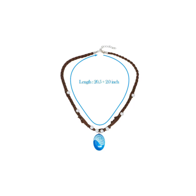 COLLIER TRESSE PIERRE BLEUE VAIANA COLLIER TRESSE PIERRE BLEUE VAIANA