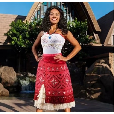DEGUISEMENT VAIANA OU MOANA ROBE FILM 2 TAILLE M