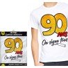 T-SHIRT A DEDICACER 90 ANS