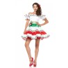 DEGUISEMENT SENORITA ROBE MEXICAINE COURTE TAILLE S/M DEGUISEMENT SENORITA ROBE MEXICAINE COURTE TAILLE S/M