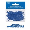 CONFETTIS DE TABLE JOYEUX ANNIVERSAIRE BLEU CONFETTIS DE TABLE JOYEUX ANNIVERSAIRE BLEU