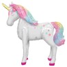 BALLON METALLIQUE MARCHEUR AIRWALKEUR GRANDE LICORNE PASTEL 116 X 106 CM BALLON METALLIQUE MARCHEUR AIRWALKEUR GRANDE LICORNE PASTEL 116 X 106 CM