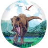 BALLON METALLIQUE ORBZ DINAUSAURE JURASSIC WORLD 38 X 40 CM 