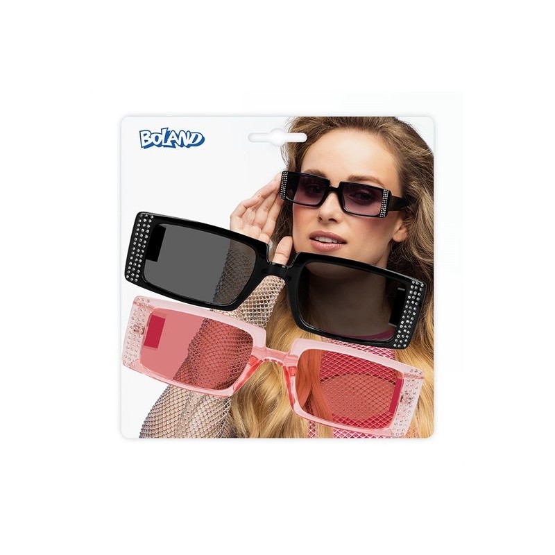 SET 2 LUNETTES PARTY ESCAPE 2 COULEURS  SET 2 LUNETTES PARTY ESCAPE 2 COULEURS