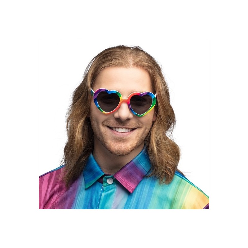 LUNETTE COEUR MULTICOULEUR  LUNETTE COEUR MULTICOULEUR