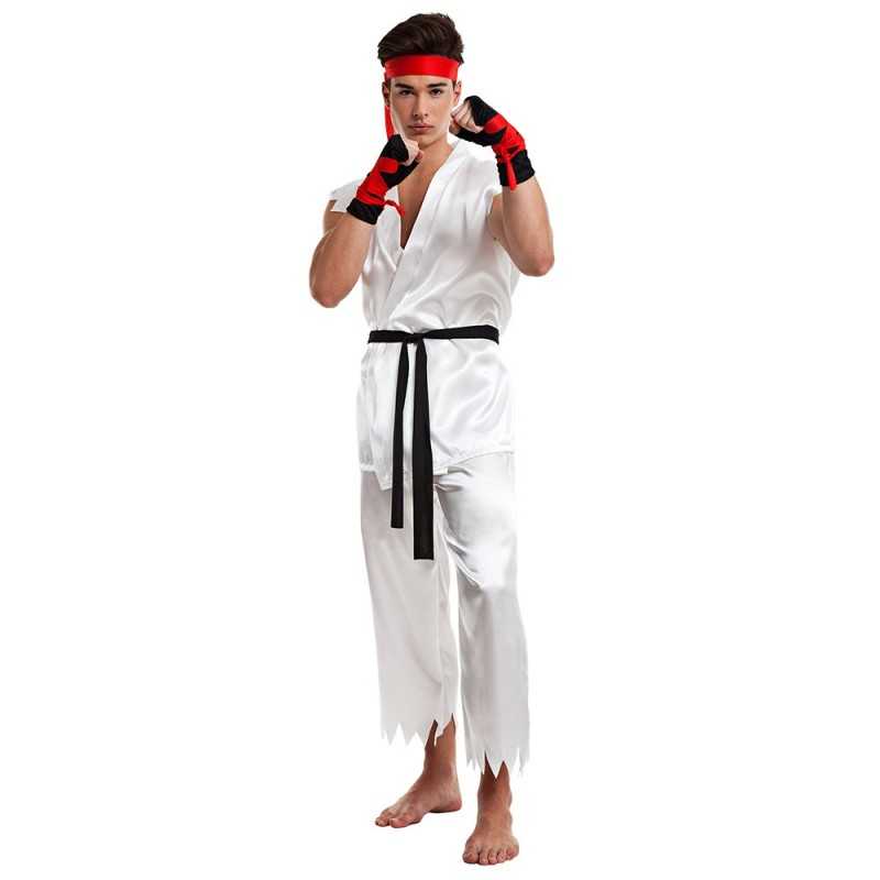 DEGUISEMENT HOMME KARATE COMBATTANT AU POING TAILLE XL