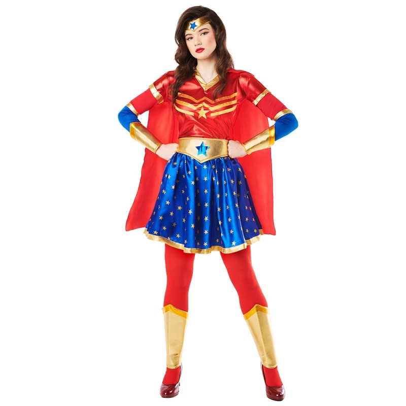 DEGUISEMENT FEMME SUPER HEROINE TAILLE 14-16 ANS