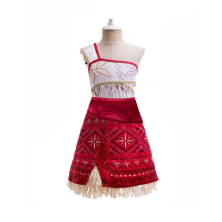 DEGUISEMENT PRINCESSE VAIANA OU MOANA ROBE FILM 2 TAILLE 150 CM