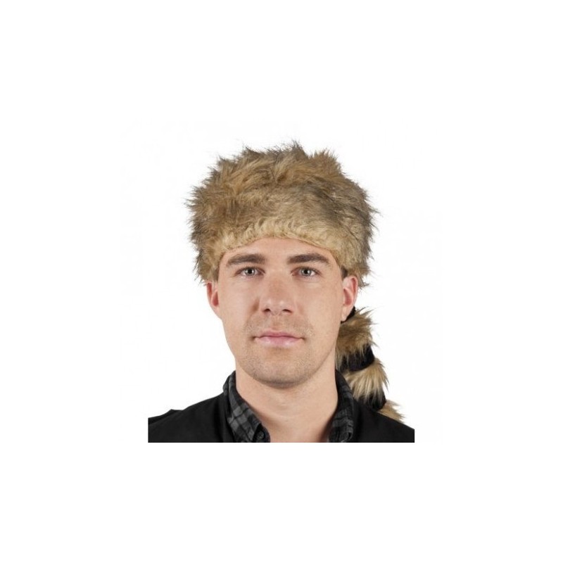 CHAPEAU TRAPPEUR EN FOURRURE DAVY CROCKETT CHAPEAU TRAPPEUR EN FOURRURE DAVY CROCKETT