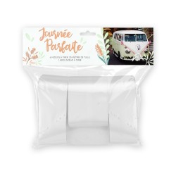 KIT DECORATION DE VOITURE BLANC 