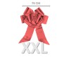GRAND NOEUD ROUGE XXL 76 CM  GRAND NOEUD ROUGE XXL 76 CM