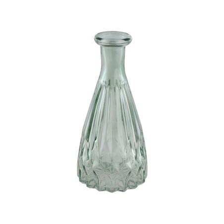 VASE ALEXANDRINE VERRE VERT SAUGE 6.8 CM X 14.5 CM 