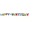 GUIRLANDE LETTRES HAPPY BIRTHDAY MULTICOLORE 1 m 50