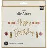 GUIRLANDE LETTRES HAPPY BIRTHDAY OR ET ROSE GOLD 1.5 M GUIRLANDE LETTRES HAPPY BIRTHDAY OR ET ROSE GOLD 1.5 M