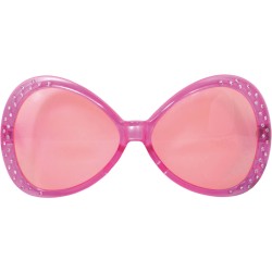LUNETTES PAPILLON STRASS FUSCHIA