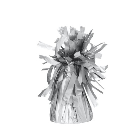 POIDS A BALLONS FRISE ARGENT SATINE