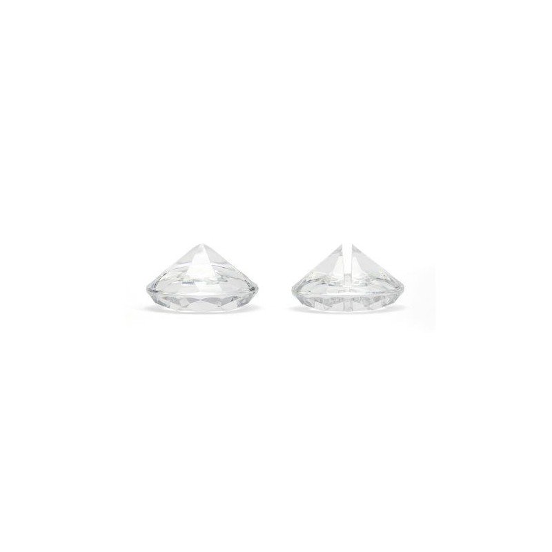 10 MARQUE-PLACE DAMANT TRANSPARENT