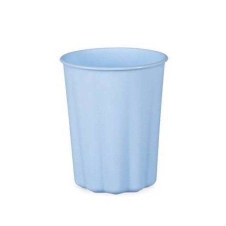 4 GOBELETS EN PLASTIQUE REUTILISABLE BLEU CIEL 220 ML