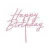 TOP OU PIQUE GATEAU CAKE TOPPER HAPPY BIRTHDAY ROSE PASTEL TOP OU PIQUE GATEAU CAKE TOPPER HAPPY BIRTHDAY ROSE PASTEL