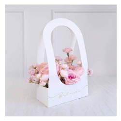 BOITE CADEAU FLOWER BOX BEST WISHES