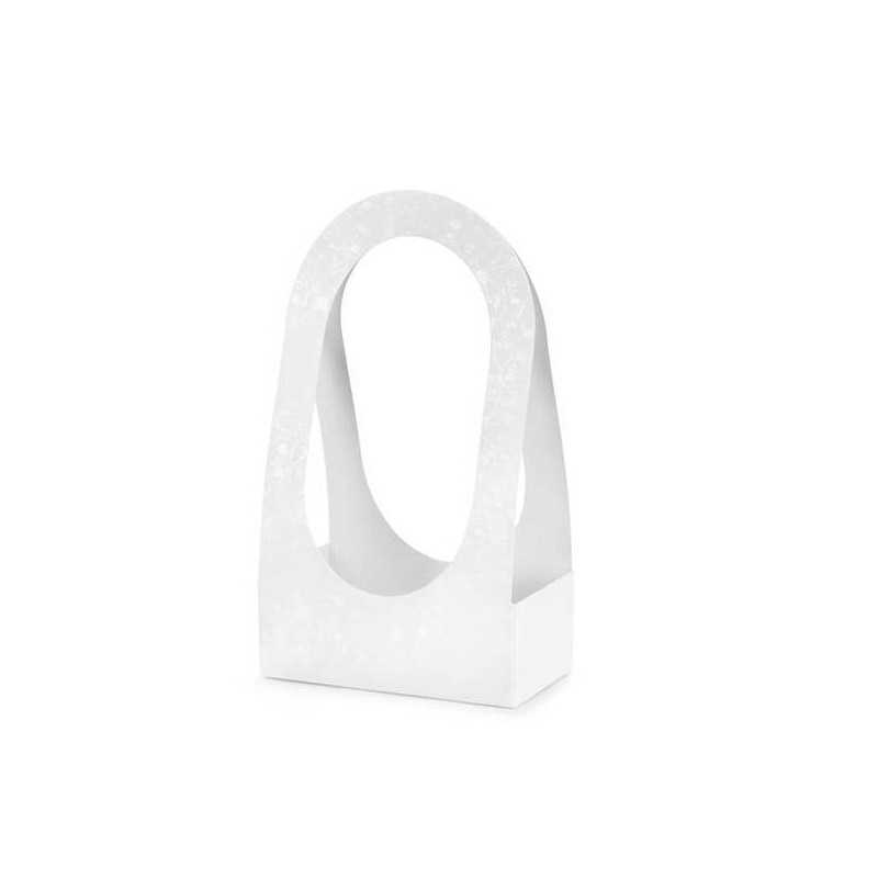 BOITE CADEAU FLOWER BOX BLANCHE ORNEMENTS