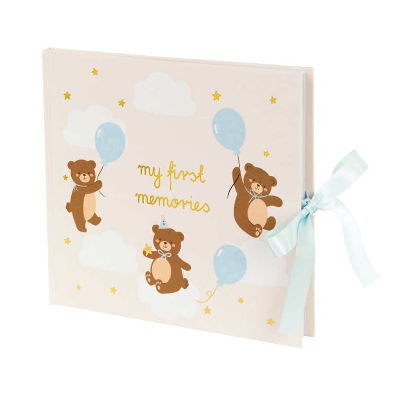 LIVRE D'OR OURSON MY FIRST MEMORIES 50 PAGES