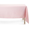 NAPPE EN TISSU ROSE CLAIR 180 CM X 300 CM