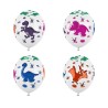 SACHET DE 6 BALLONS LATEX DINOSAURE 30 CM  SACHET DE 6 BALLONS LATEX DINOSAURE 30 CM