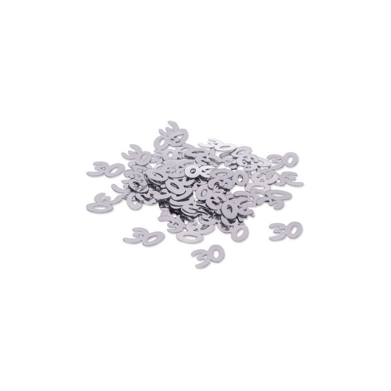 CONFETTIS DE TABLE PAPIER ARGENT 30 ARGENT 17G CONFETTIS DE TABLE PAPIER ARGENT 30 ARGENT 17G