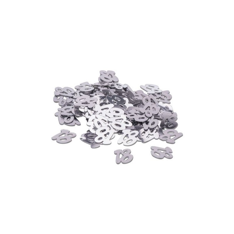 CONFETTIS DE TABLE PAPIER ARGENT 18 ARGENT 17G CONFETTIS DE TABLE PAPIER ARGENT 18 ARGENT 17G