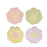 6 BOLS FLEURS 4 COLORIS ASSORTIS 13.5 CM  6 BOLS FLEURS 4 COLORIS ASSORTIS 13.5 CM