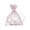 SACHET ORGANZA PAR 10 ROSE CLAIR SACHET ORGANZA PAR 10 ROSE CLAIR