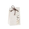 10 SACHETS MERCI EFFET LIN BEIGE ET OR 7.5 X 12.5 X 4.5 CM ET FICELLE COTON  10 SACHETS MERCI EFFET LIN BEIGE ET OR 7.5 X 12.5 X 4.5 CM ET FICELLE COTON