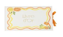 LIVRE D'OR FIZZ AGRUME CREME, ORANGE, JAUNE ET OR 