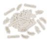100 CONFETTIS COMMUNION EFFET LIN BEIGE ET OR  3.5 CM  A 5 CM  100 CONFETTIS COMMUNION EFFET LIN BEIGE ET OR  3.5 CM  A 5 CM