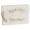 LIVRE D'OR TENDRESSE FLEURS PASTELS EN BOIS LIVRE D'OR TENDRESSE FLEURS PASTELS EN BOIS