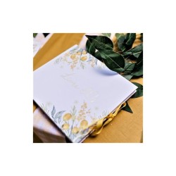 LIVRE D'OR MIMOSA ET CITRON DOLCE VITA