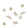 CONFETTIS GOLD'N AGE 80 OR ET LIN CONFETTIS GOLD'N AGE 80 OR ET LIN