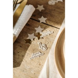 CONFETTIS GOLD'N AGE 18 OR ET LIN