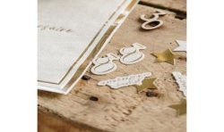 CONFETTIS GOLD'N AGE 30 OR ET LIN