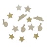 CONFETTIS GOLD'N AGE 10 OR ET LIN