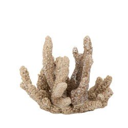 DECORATION CORAUX RESINE SABLE 10.5 X 15.5 CM 