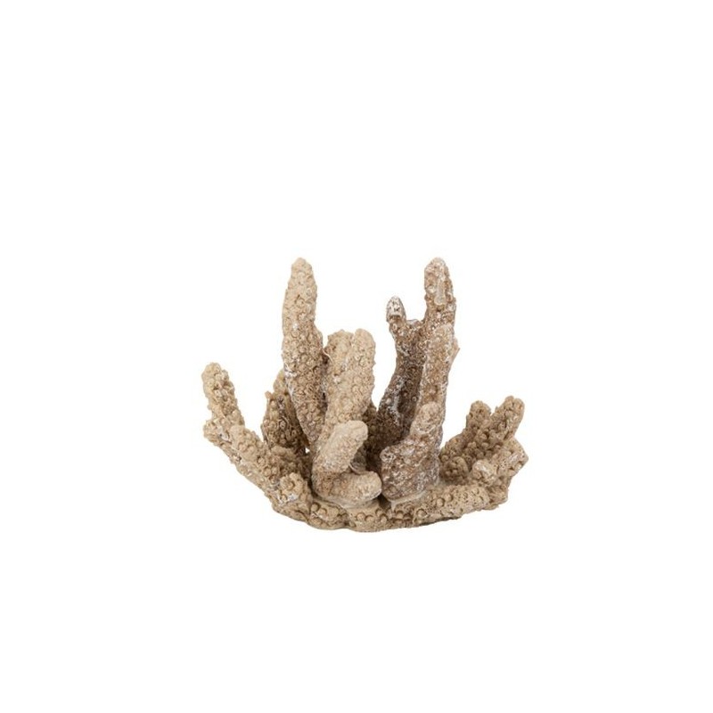 DECORATION CORAUX RESINE SABLE 10.5 X 15.5 CM  DECORATION CORAUX RESINE SABLE 10.5 X 15.5 CM