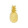 ANANAS DECORATIF EN RESINE DORE 18 CM  ANANAS DECORATIF EN RESINE DORE 18 CM
